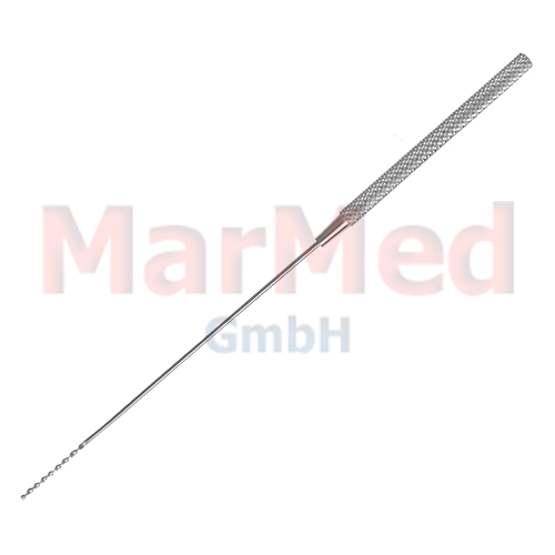Watteträger aus Edelstahl, Länge 18 cm,