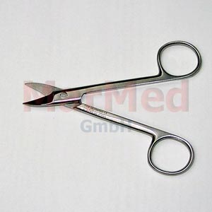 Crown scissors Beebe, straight 110 mm