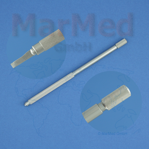 Scalpel handle for microsurgery