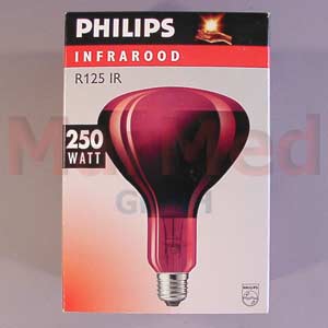 Infrarot-Wärmestrahlbirne 250 W, Philips