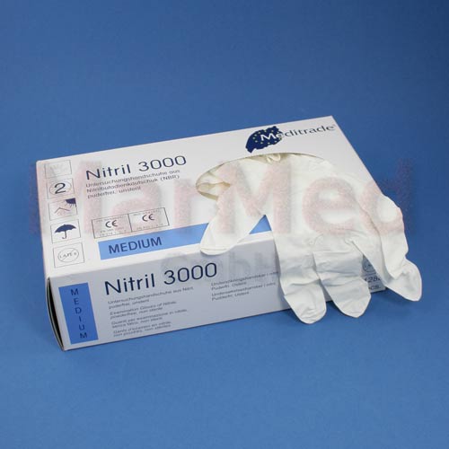 U-Handschuhe Meditrade Nitril 3000,