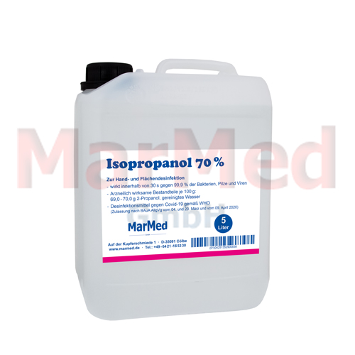 Isopropanol 70 %ig, 5 Liter Kanister