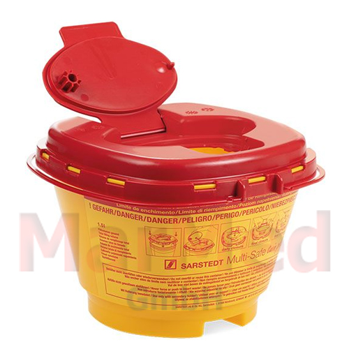 Sicherheits-Abwurfbehälter 1500 ml,
