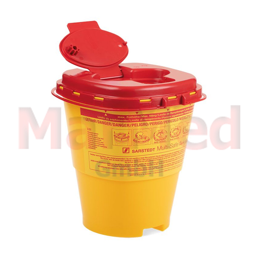 Sicherheits-Abwurfbehälter 2500 ml