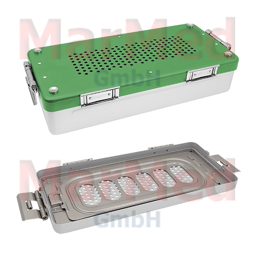 Aluminium Sterilisierbehälter,
