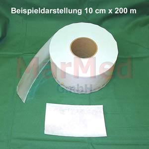 Sterilisierfolie ohne Zwickel (Falte),