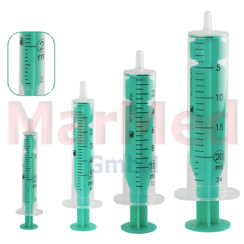 Einwegspritze 5 ml, 100 St., 2-teilig,