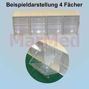Injection dispenser, 3 compartments