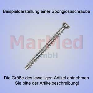 Spongiosaschraube Ø 4,0 x 45 mm, 1 St.,