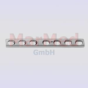Knochenplatte 7 Löcher, 86 mm Länge