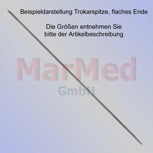 Kirschner Bohrdrähte, Trokarsp. flaches