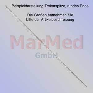 Kirschner wire with trocar point, round