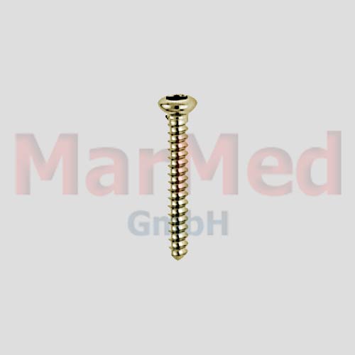 Corticalisschraube 2,0 x 14 mm, Titan,