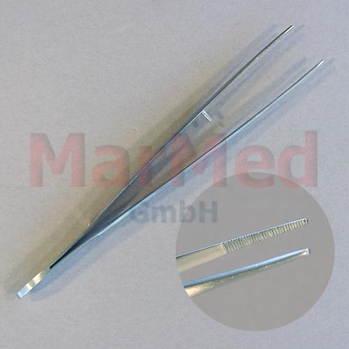 Irispinzette Gräfe 10 cm, gerade