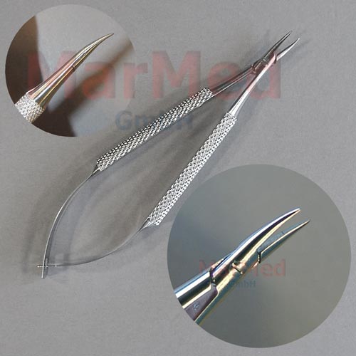Augennadelhalter Barraquer, 10 cm,