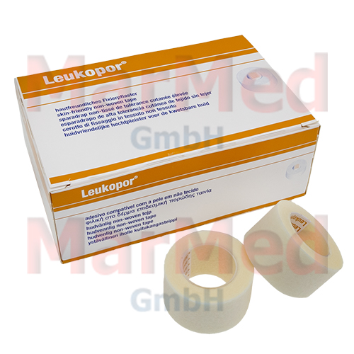 Leukopor Fixierpflaster,9,2 m x 2,5 cm,