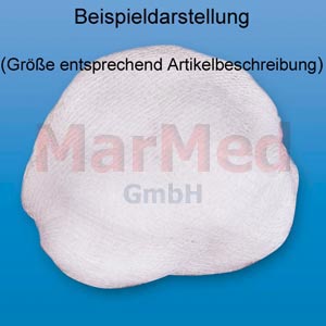 Gauze balls round, non-sterile, no