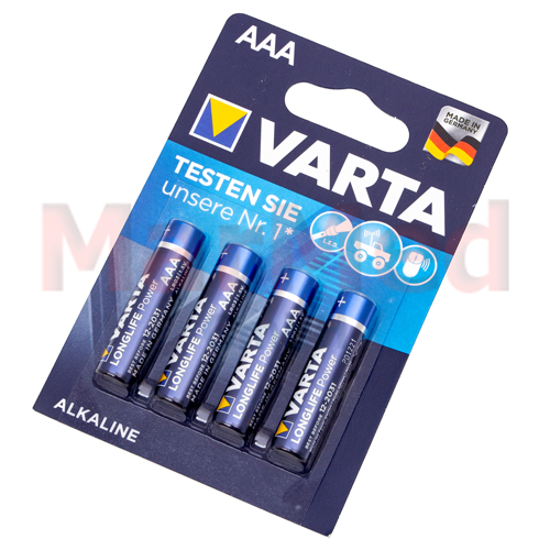 Batterie Micro 1,5 V (LR 03, AAA), 4 St.