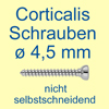 Cortical Screws ø 4,5 mm