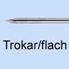 Kirschner Wires with Trocar Point, Flat End