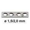 Knochen-Platten für 1,5/2,0 mm Corticalisschrauben