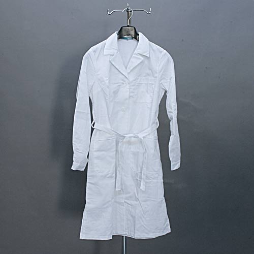 Kittel Größe 38, weiß, mit 3 Taschen,