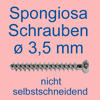 Spongiosaschrauben ø 3,5 mm (Auslaufartikel)