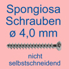 Spongiosaschrauben ø 4,0 mm (Auslaufartikel)