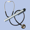Stethoscopes, Head- and diacnostic-lamps