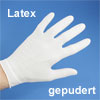 U-Handschuhe Latex, gepudert