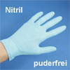 U-Handschuhe Nitril, puderfrei